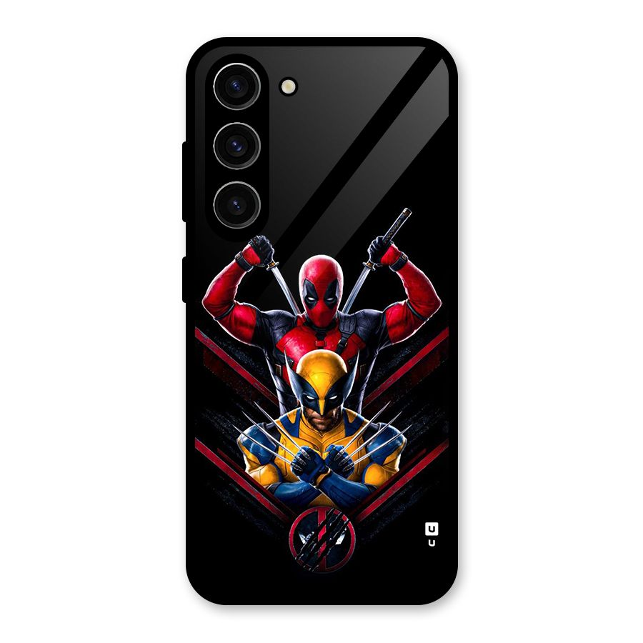Logan And Wade Glass Back Case for Galaxy S23