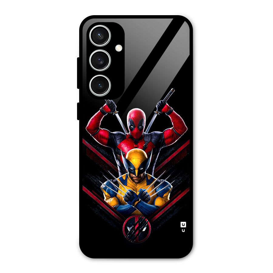 Logan And Wade Glass Back Case for Galaxy S23 FE