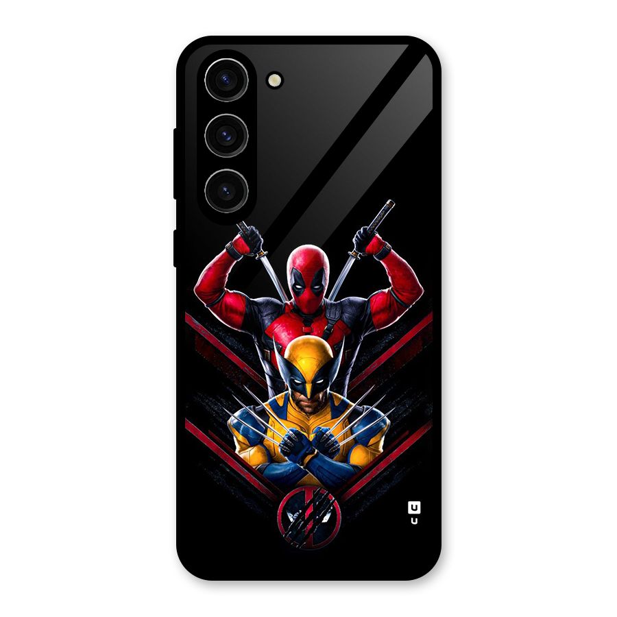 Logan And Wade Glass Back Case for Galaxy S23 Plus