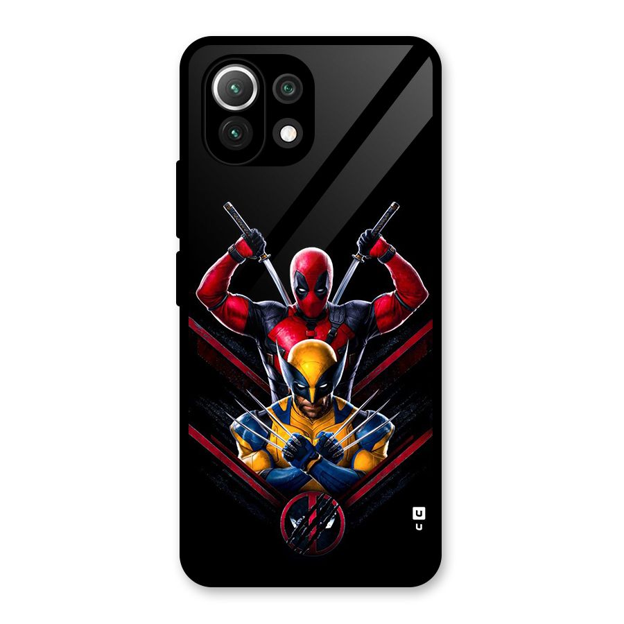 Logan And Wade Glass Back Case for Mi 11 Lite NE 5G