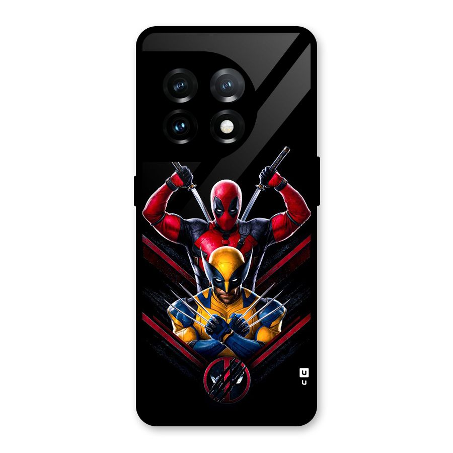 Logan And Wade Glass Back Case for OnePlus 11