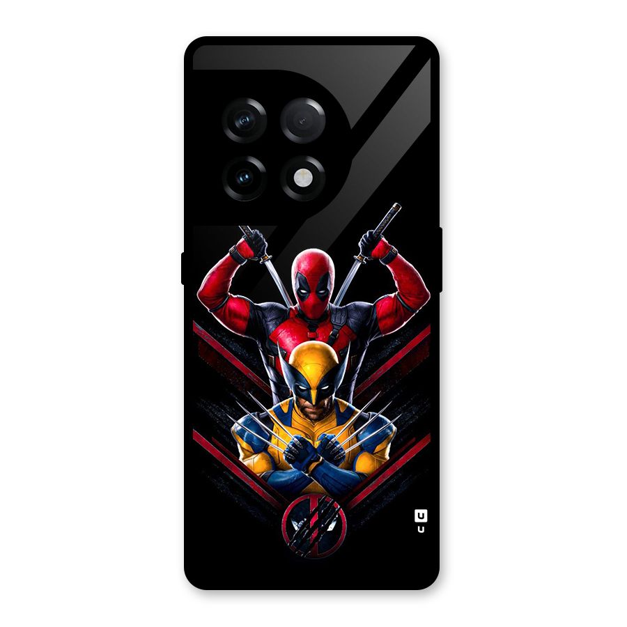Logan And Wade Glass Back Case for OnePlus 11R