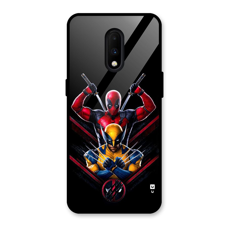 Logan And Wade Glass Back Case for OnePlus 7