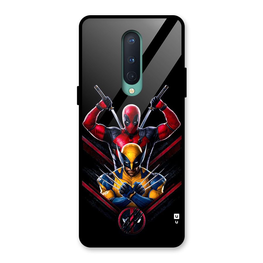 Logan And Wade Glass Back Case for OnePlus 8