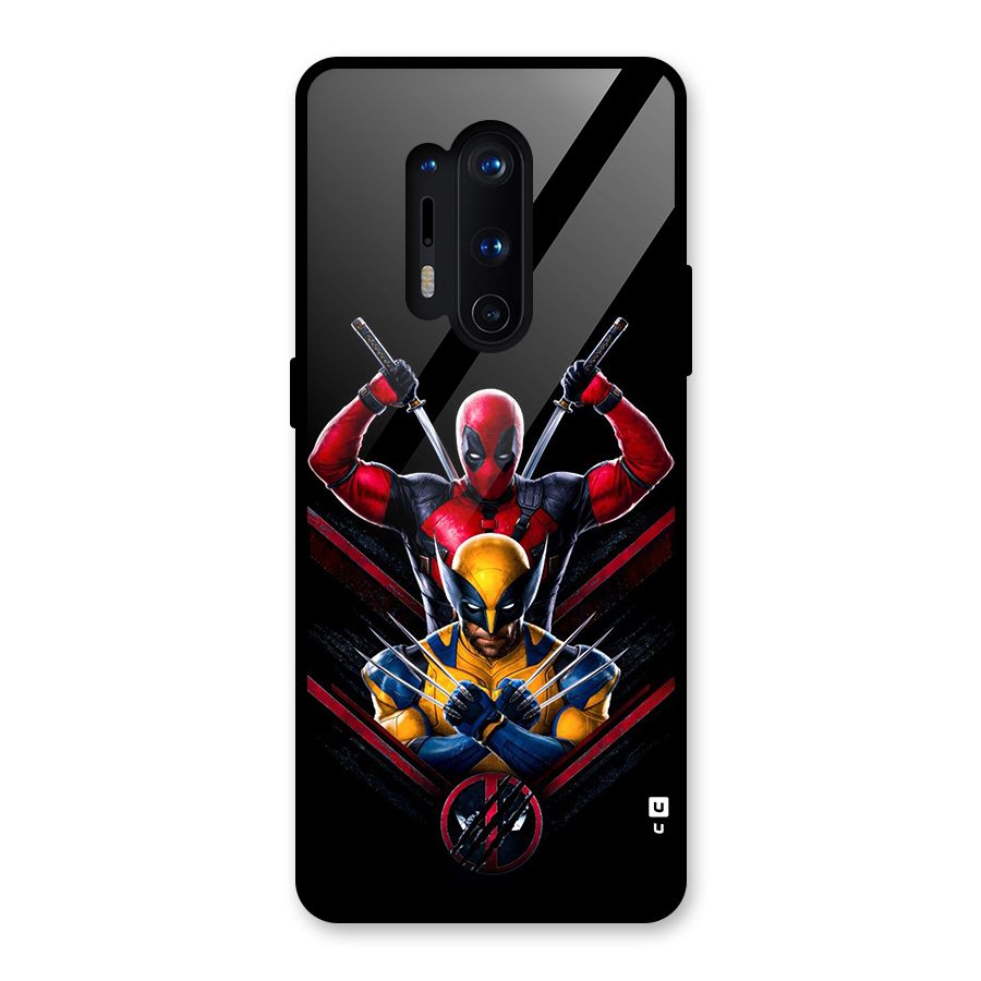 Logan And Wade Glass Back Case for OnePlus 8 Pro