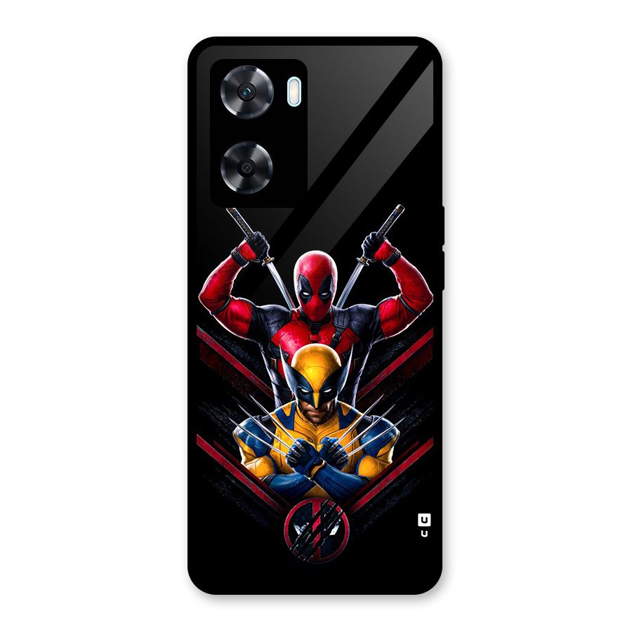 Logan And Wade Glass Back Case for Oppo A77s