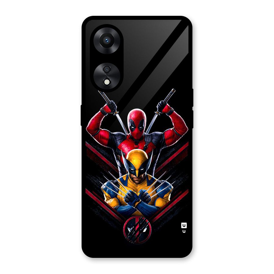 Logan And Wade Glass Back Case for Oppo A78