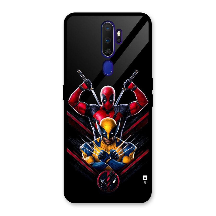 Logan And Wade Glass Back Case for Oppo A9 (2020)