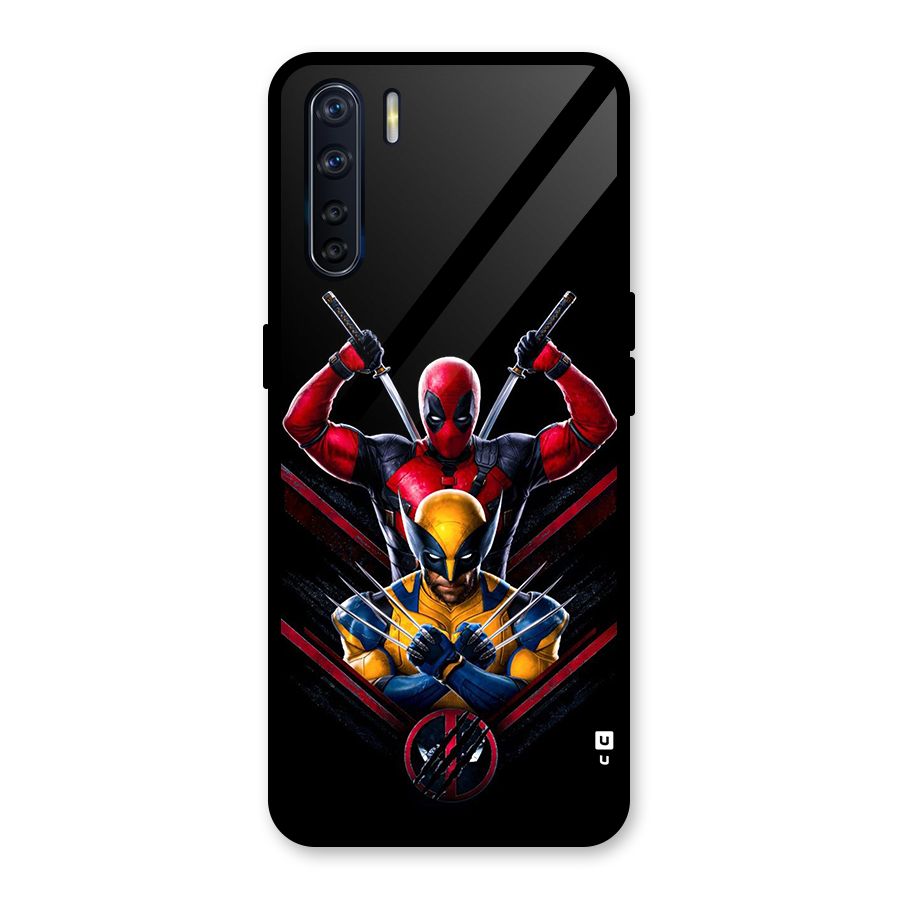 Logan And Wade Glass Back Case for Oppo F15