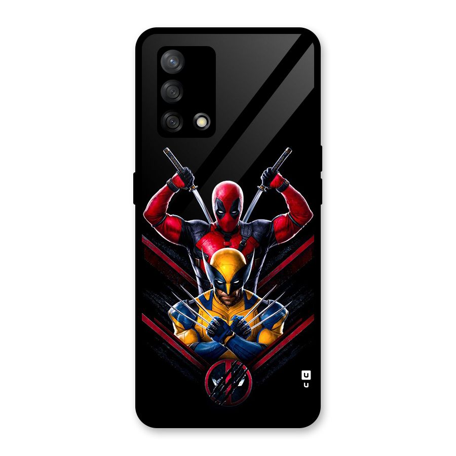 Logan And Wade Glass Back Case for Oppo F19