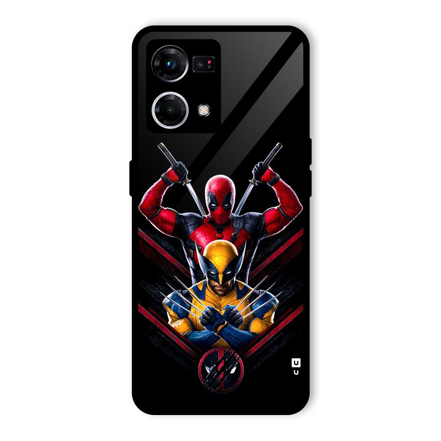 Logan And Wade Glass Back Case for Oppo F21 Pro 4G