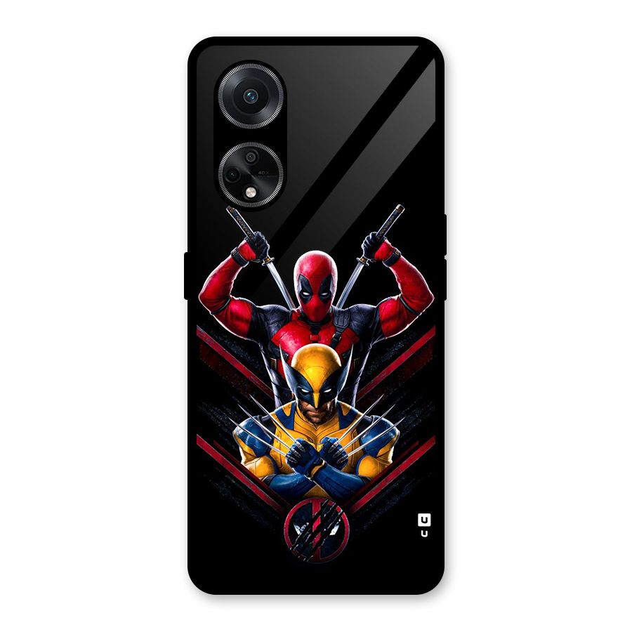 Logan And Wade Glass Back Case for Oppo F23