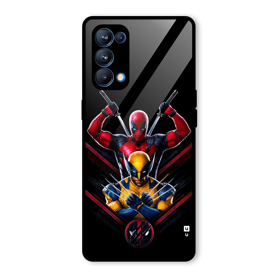 Logan And Wade Glass Back Case for Oppo Reno5 Pro 5G
