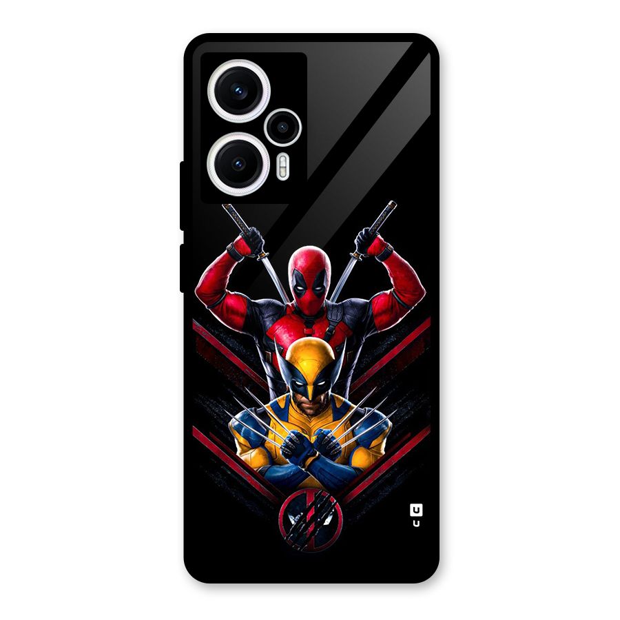 Logan And Wade Glass Back Case for Poco F5