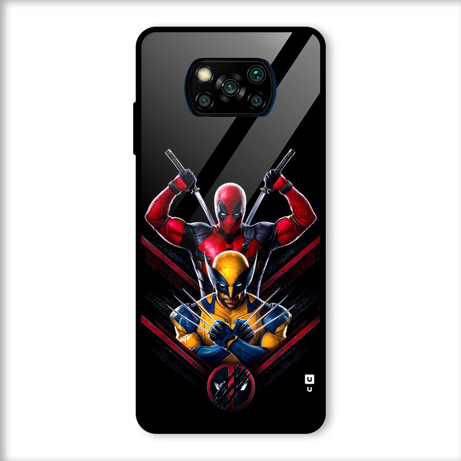 Logan And Wade Glass Back Case for Poco X3