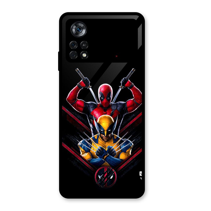 Logan And Wade Glass Back Case for Poco X4 Pro 5G