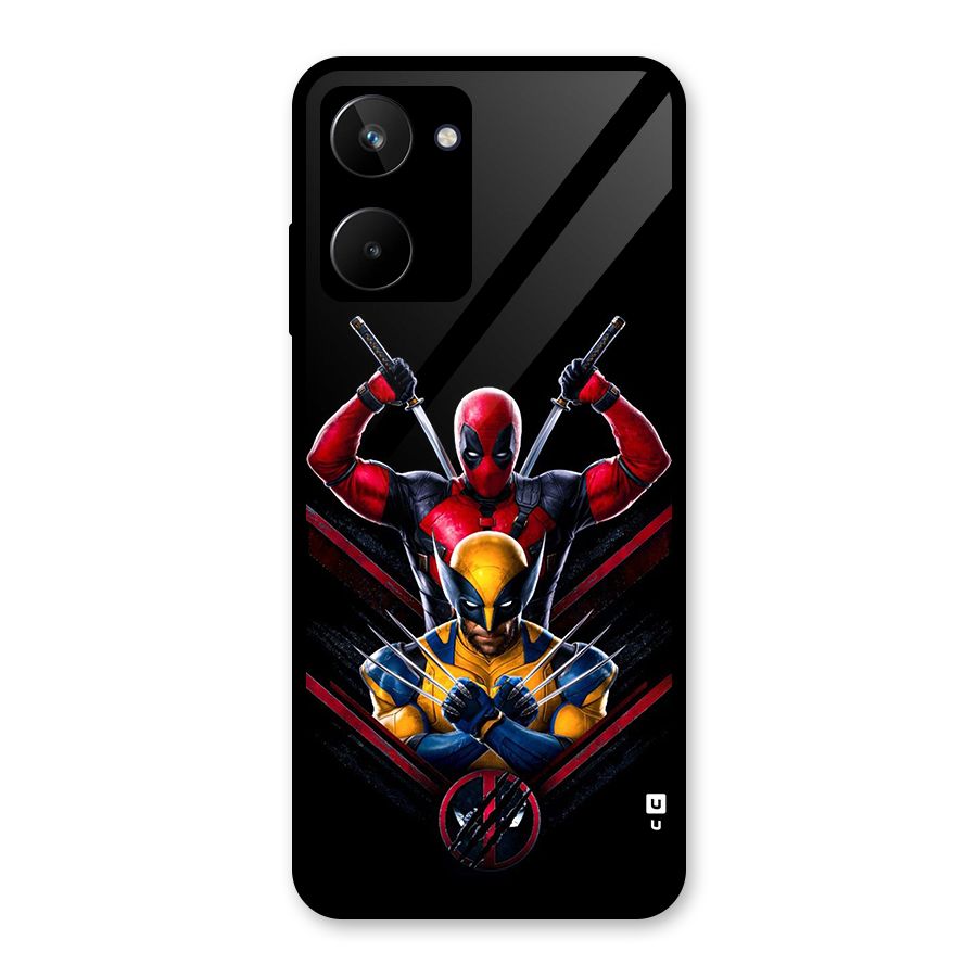 Logan And Wade Glass Back Case for Realme 10