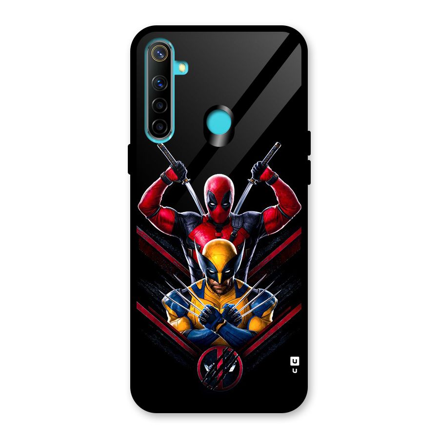 Logan And Wade Glass Back Case for Realme 5i