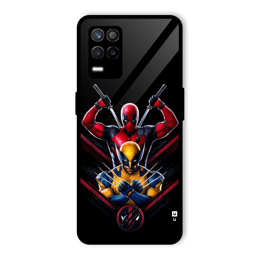 Logan And Wade Glass Back Case for Realme 8 5G