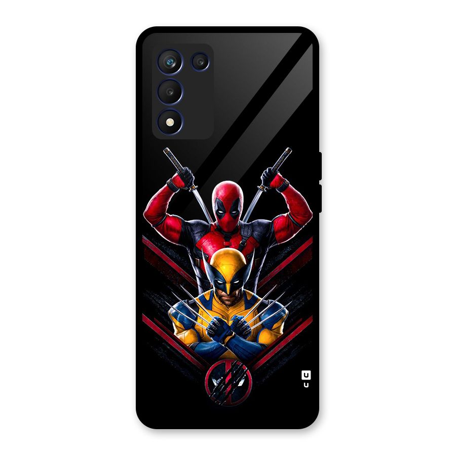 Logan And Wade Glass Back Case for Realme 9 5G Speed