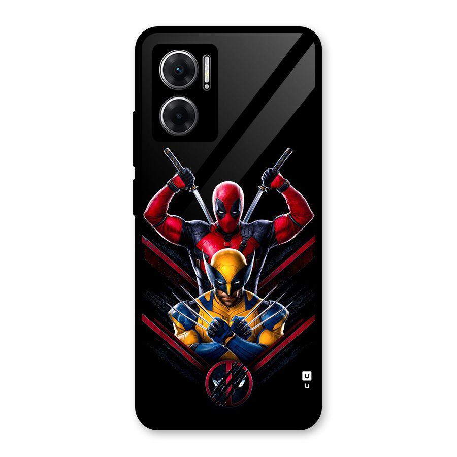 Logan And Wade Glass Back Case for Redmi 11 Prime 5G