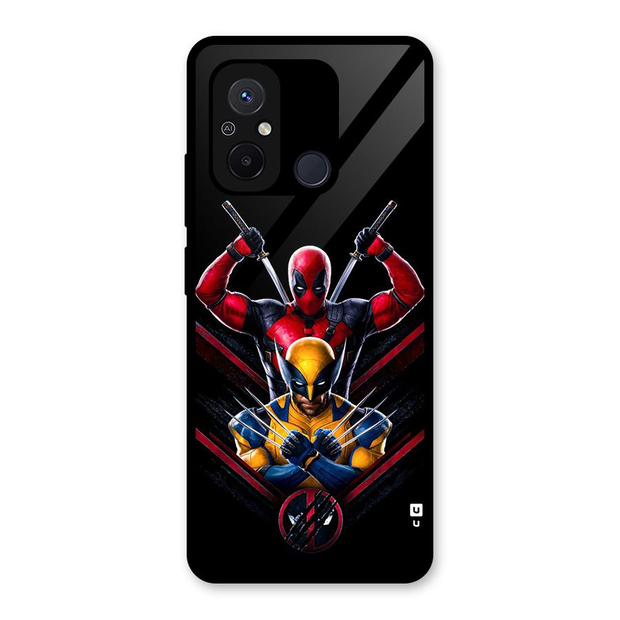 Logan And Wade Glass Back Case for Redmi 12C