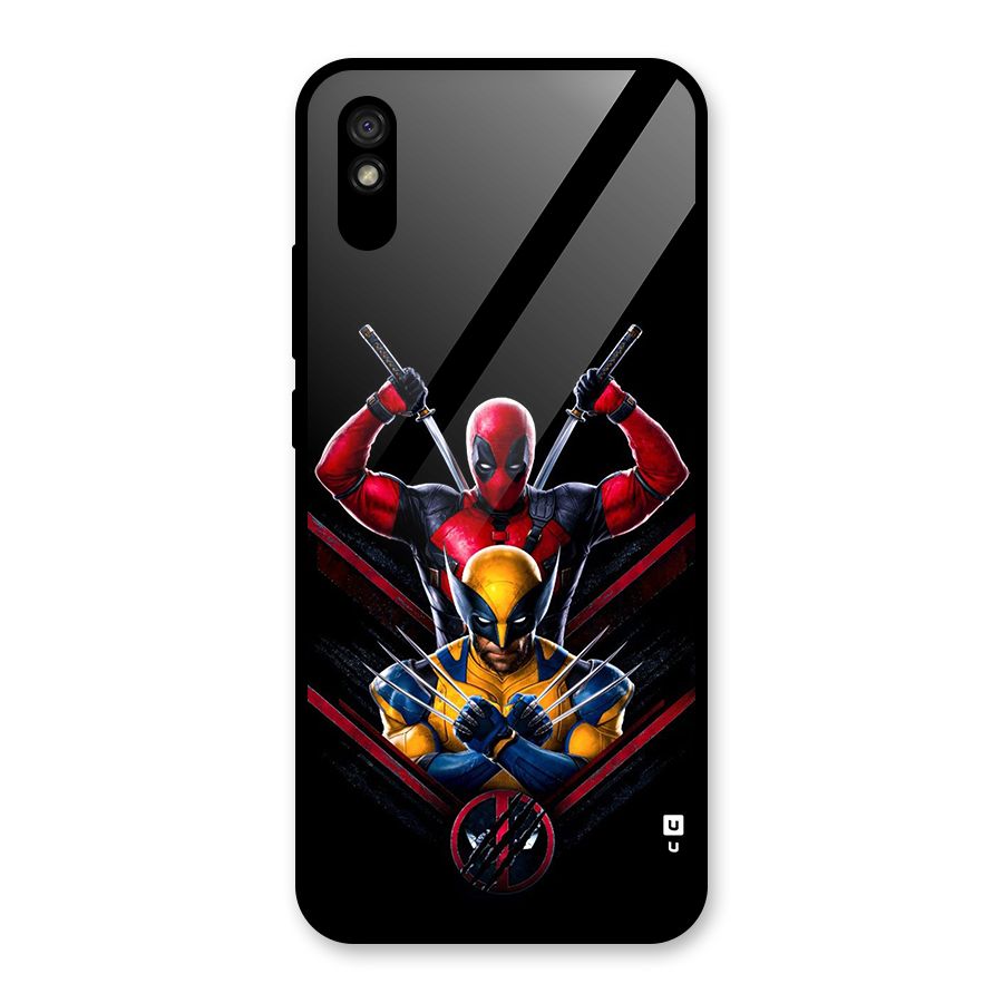 Logan And Wade Glass Back Case for Redmi 9A