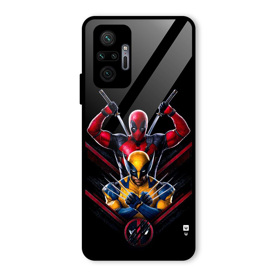 Logan And Wade Glass Back Case for Redmi Note 10 Pro