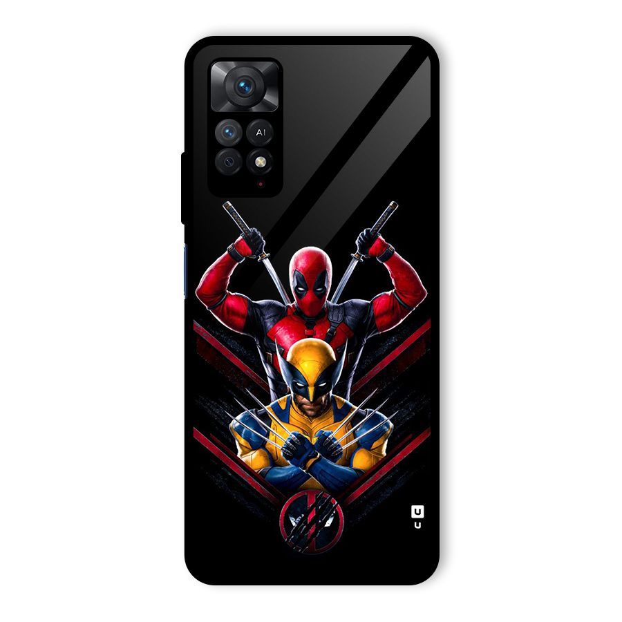 Logan And Wade Glass Back Case for Redmi Note 11 Pro