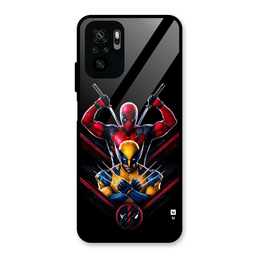 Logan And Wade Glass Back Case for Redmi Note 11 SE
