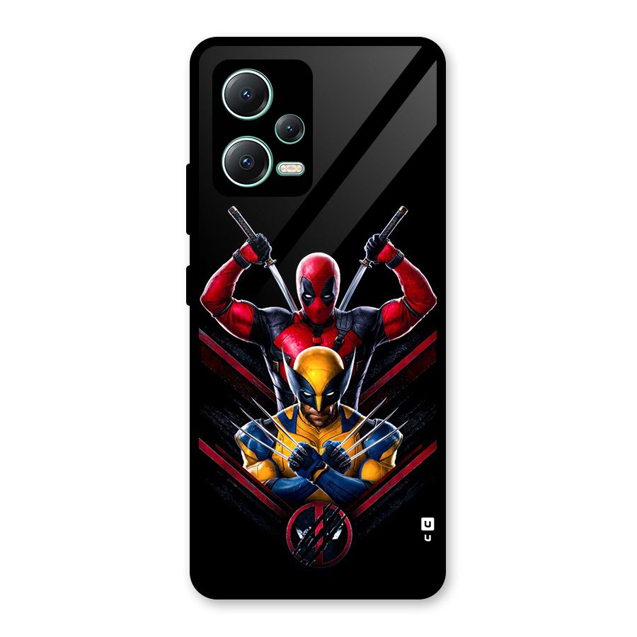 Logan And Wade Glass Back Case for Redmi Note 12 5G
