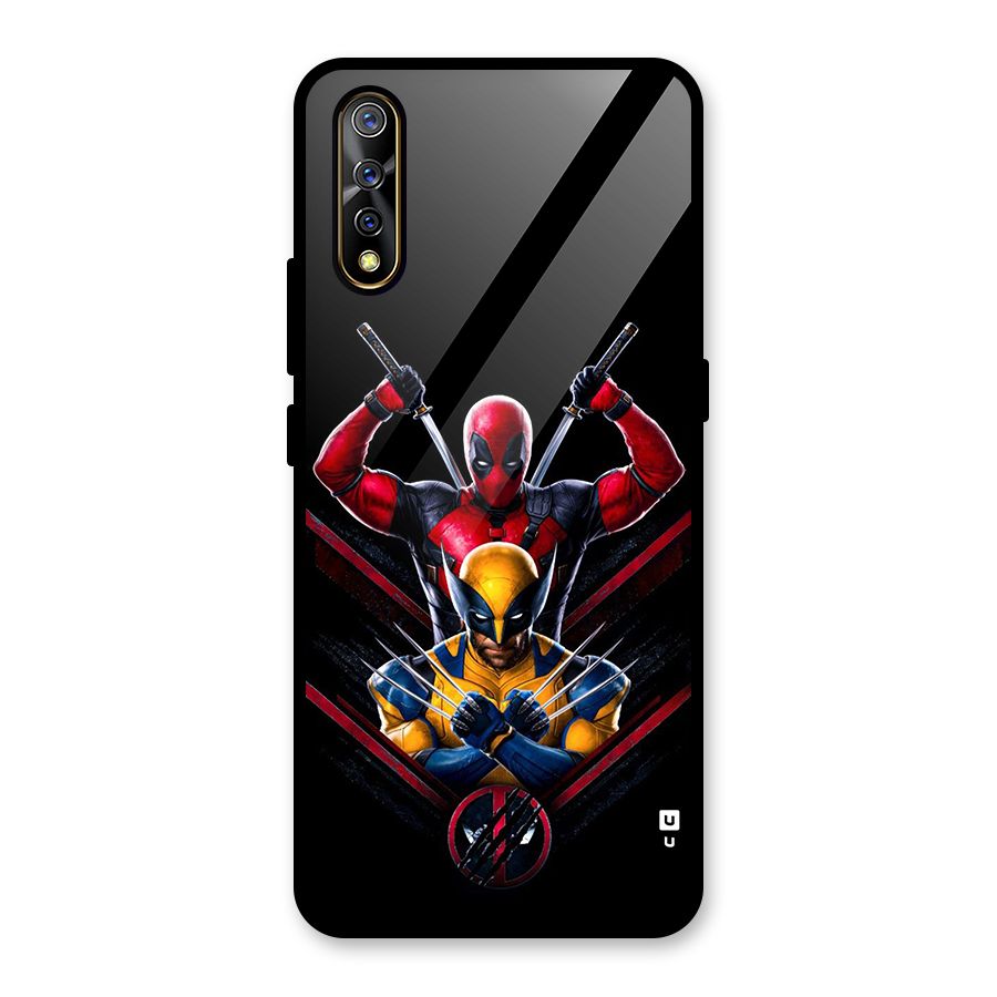 Logan And Wade Glass Back Case for Vivo S1