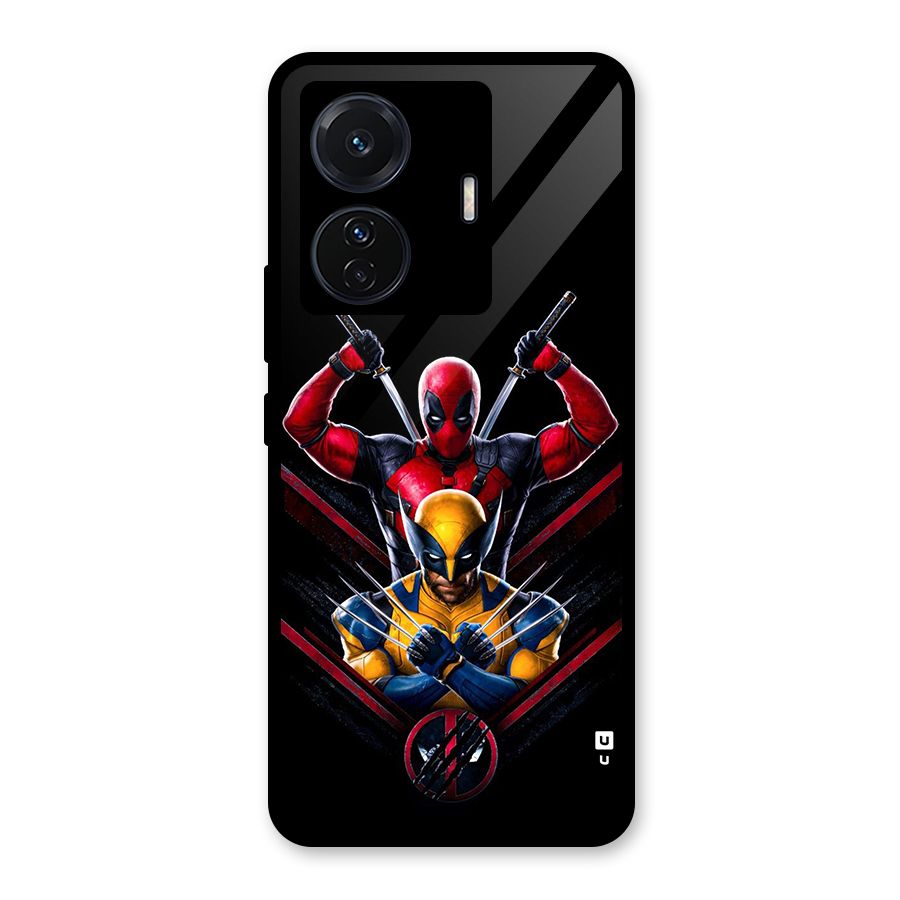 Logan And Wade Glass Back Case for Vivo T1 Pro