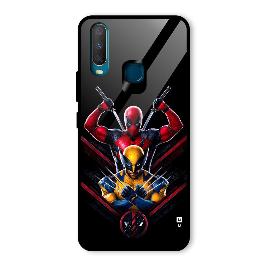 Logan And Wade Glass Back Case for Vivo U10
