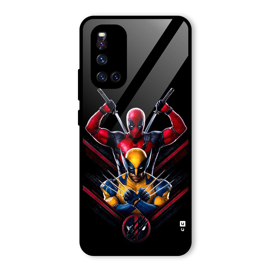 Logan And Wade Glass Back Case for Vivo V19