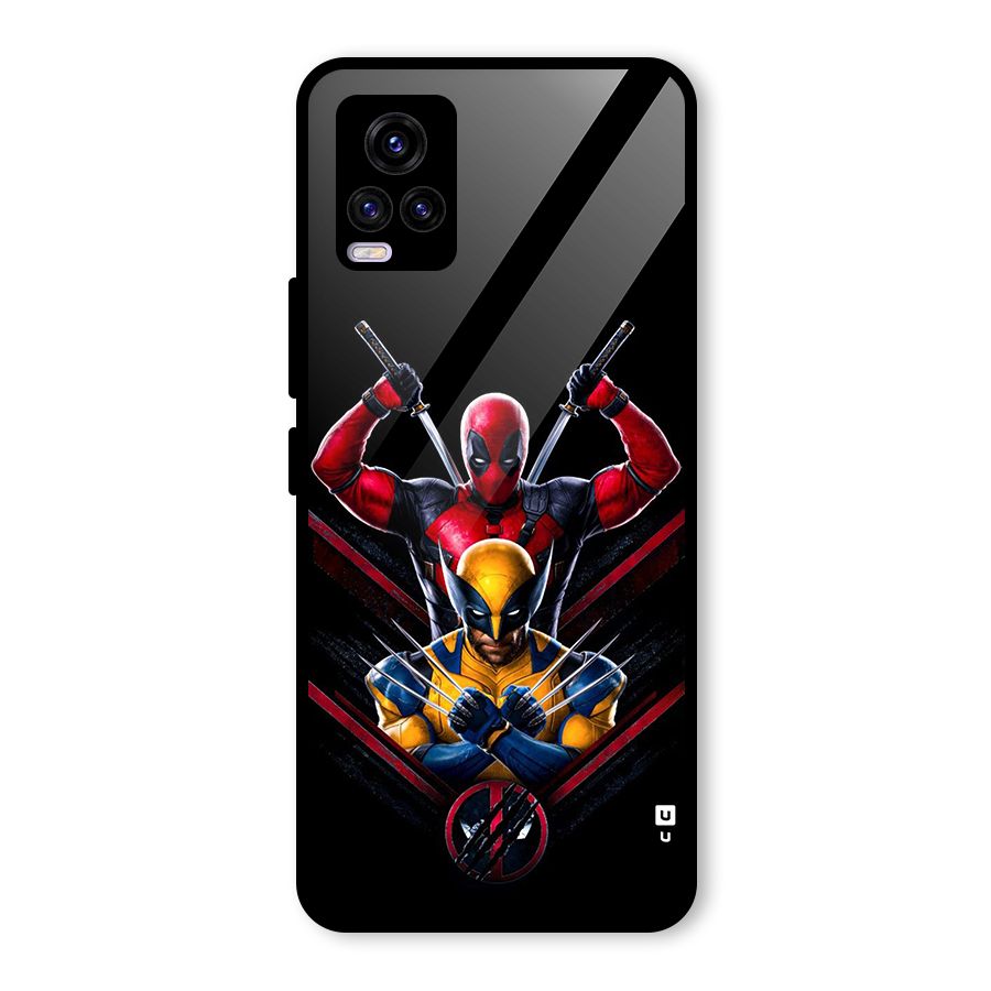 Logan And Wade Glass Back Case for Vivo V20 2021