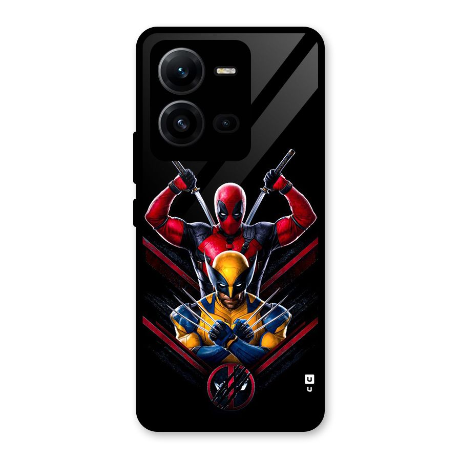 Logan And Wade Glass Back Case for Vivo V25