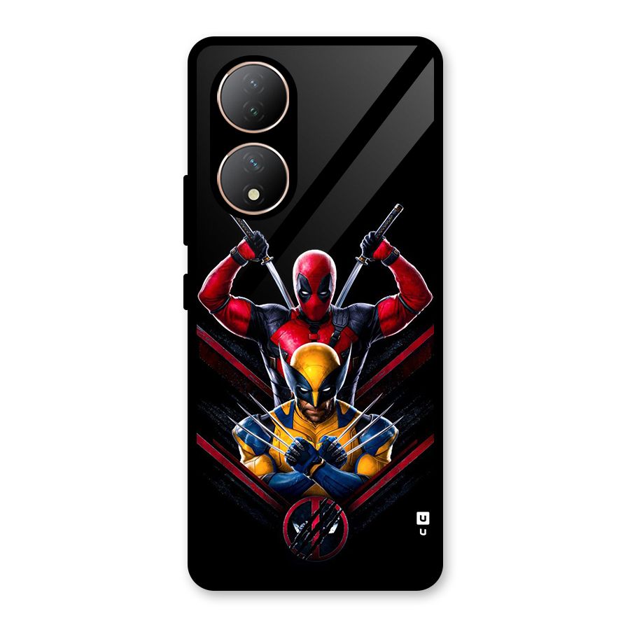 Logan And Wade Glass Back Case for Vivo Y100