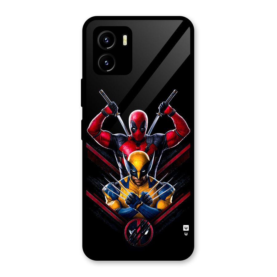 Logan And Wade Glass Back Case for Vivo Y15s