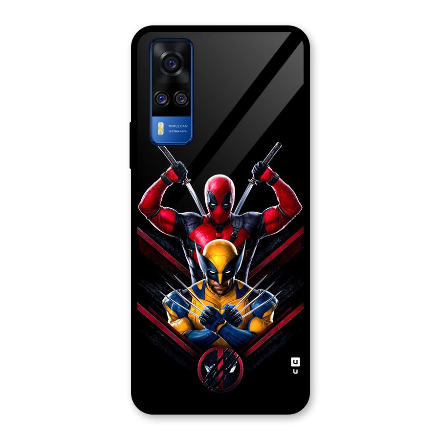 Logan And Wade Glass Back Case for Vivo Y31