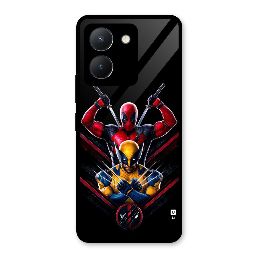 Logan And Wade Glass Back Case for Vivo Y36
