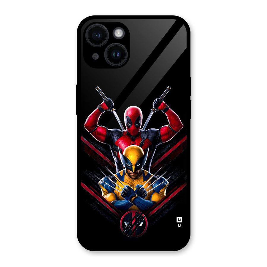 Logan And Wade Glass Back Case for iPhone 14