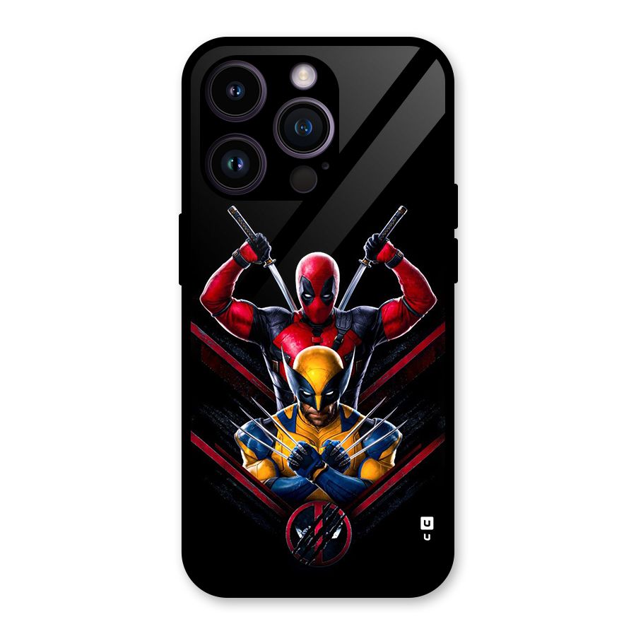 Logan And Wade Glass Back Case for iPhone 14 Pro