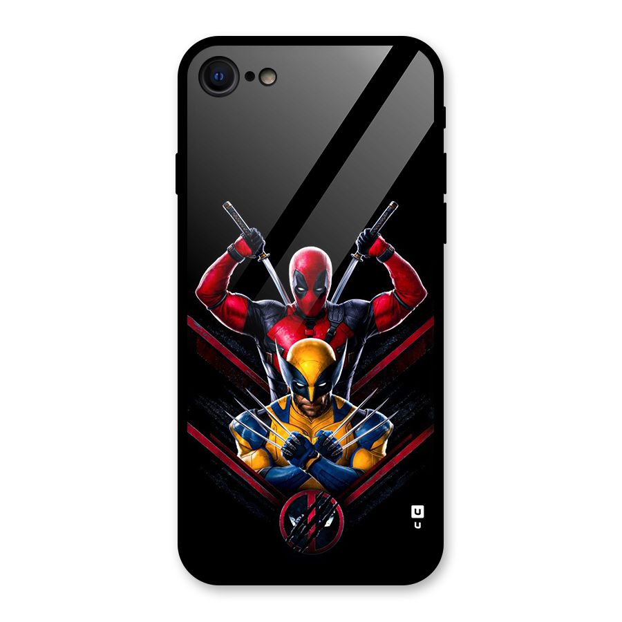 Logan And Wade Glass Back Case for iPhone 8