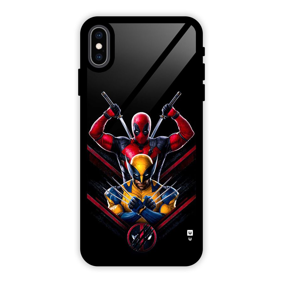 Logan And Wade Glass Back Case for iPhone XS Max