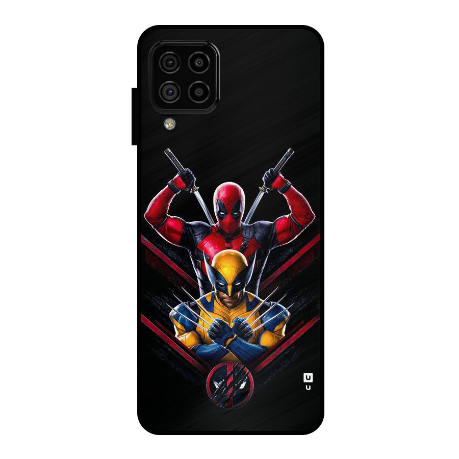Logan And Wade Metal Back Case for Galaxy A22 4G