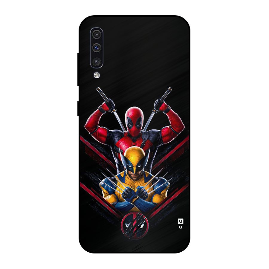 Logan And Wade Metal Back Case for Galaxy A50s
