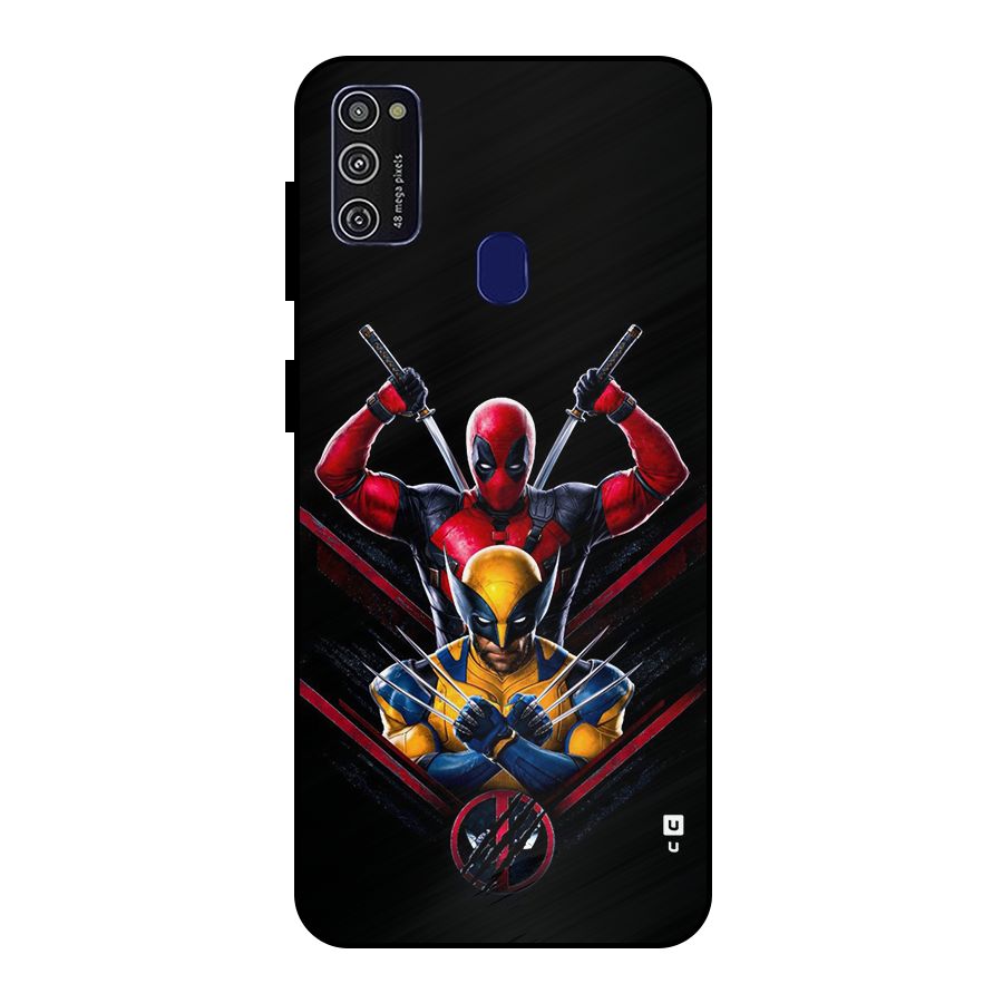 Logan And Wade Metal Back Case for Galaxy M30s