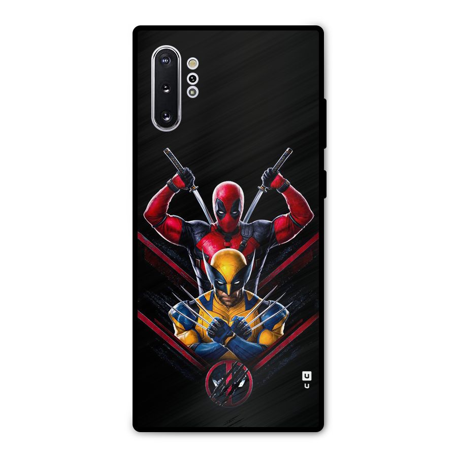 Logan And Wade Metal Back Case for Galaxy Note 10 Plus