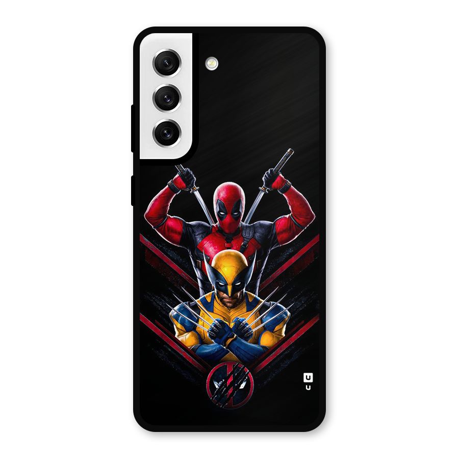 Logan And Wade Metal Back Case for Galaxy S21 FE 5G